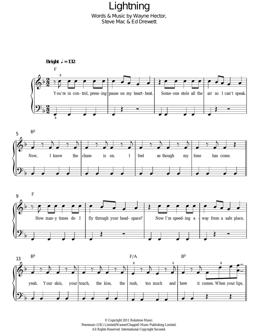 Lightning Voice scores gallery preview page 1
