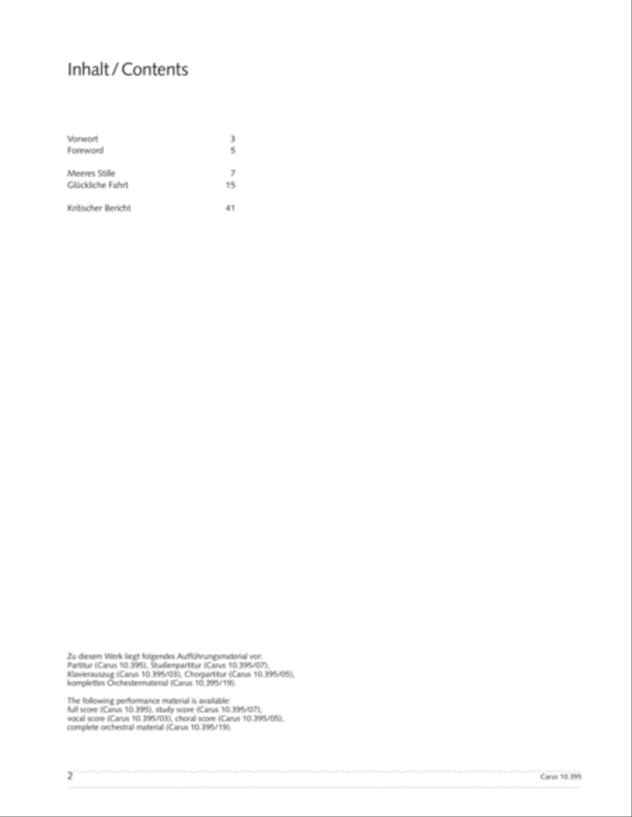 Calm Sea and Prosperous Voyage 4-Part scores gallery preview page 3
