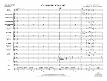 Cubano Chant: Score