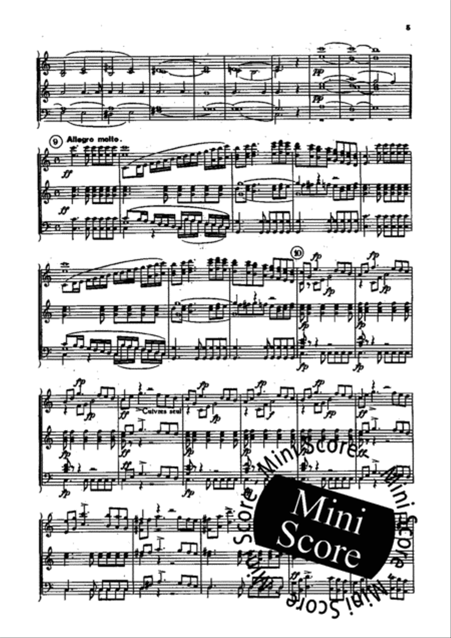 Joseph in Egypte Concert Band scores gallery preview page 8