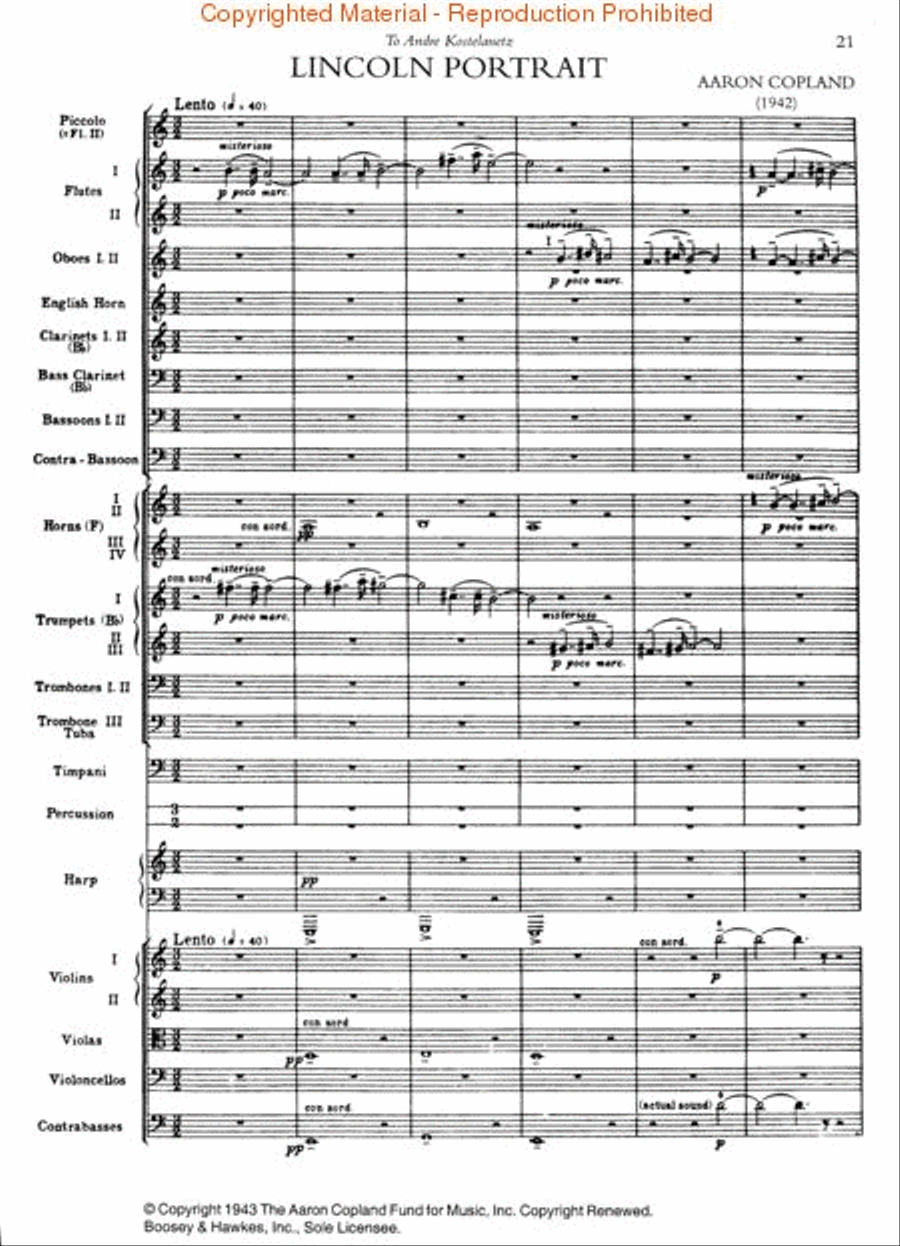 Orchestral Anthology – Volume 2 Orchestra scores gallery preview page 3