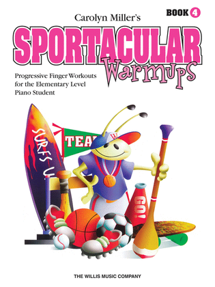 Book cover for Sportacular Warm-Ups, Book 4