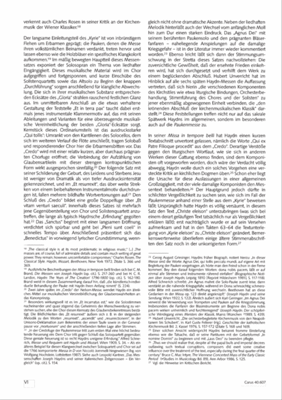 Mass in time of war (Missa in tempore belli) 4-Part scores gallery preview page 6
