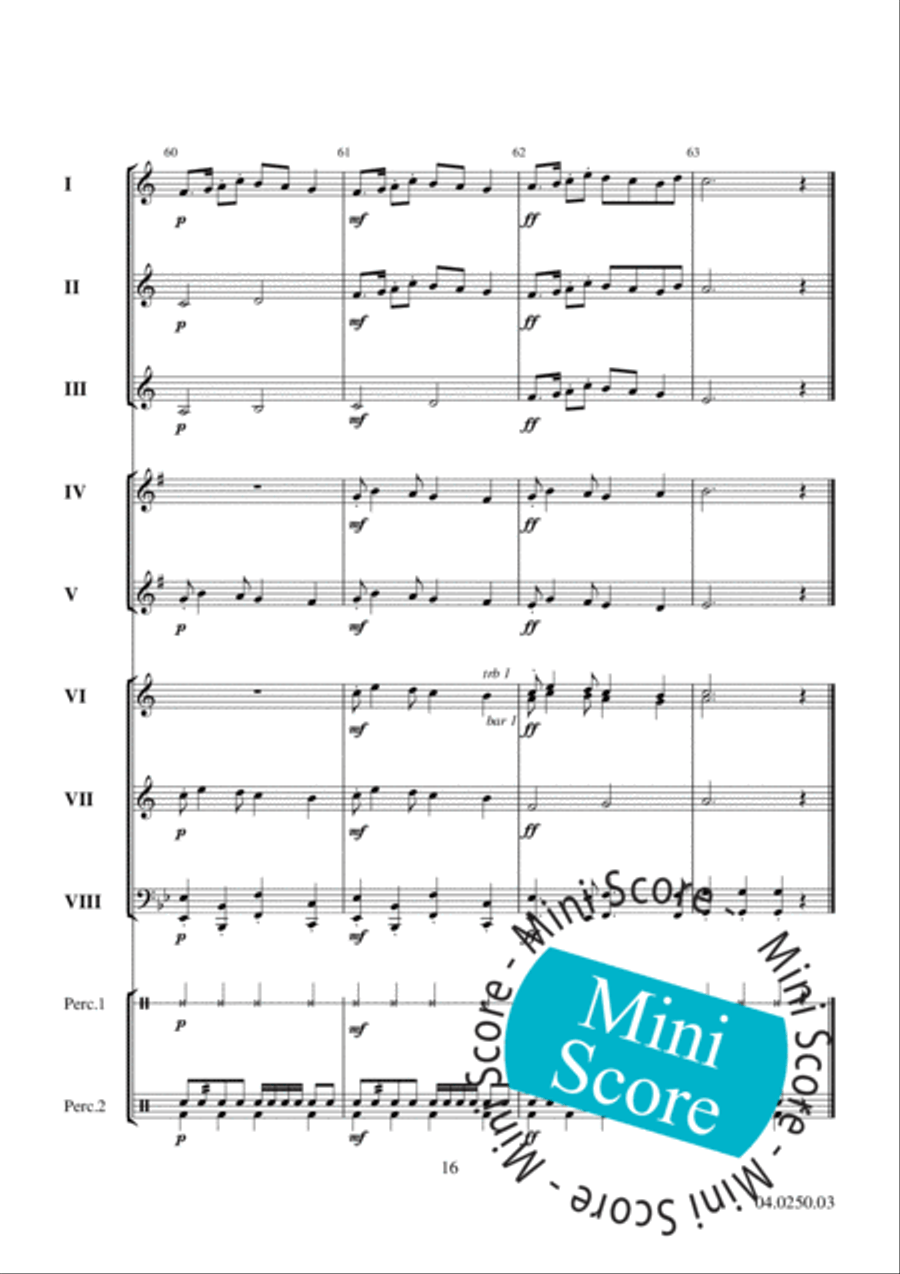 Paseo de Otono Brass Band scores gallery preview page 18