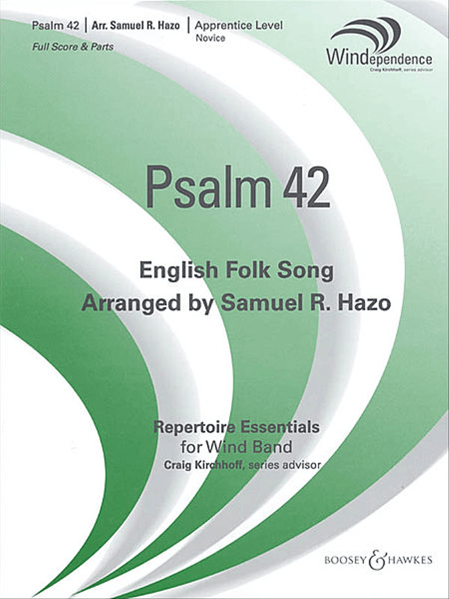 Psalm 42 Concert Band scores gallery preview page 1