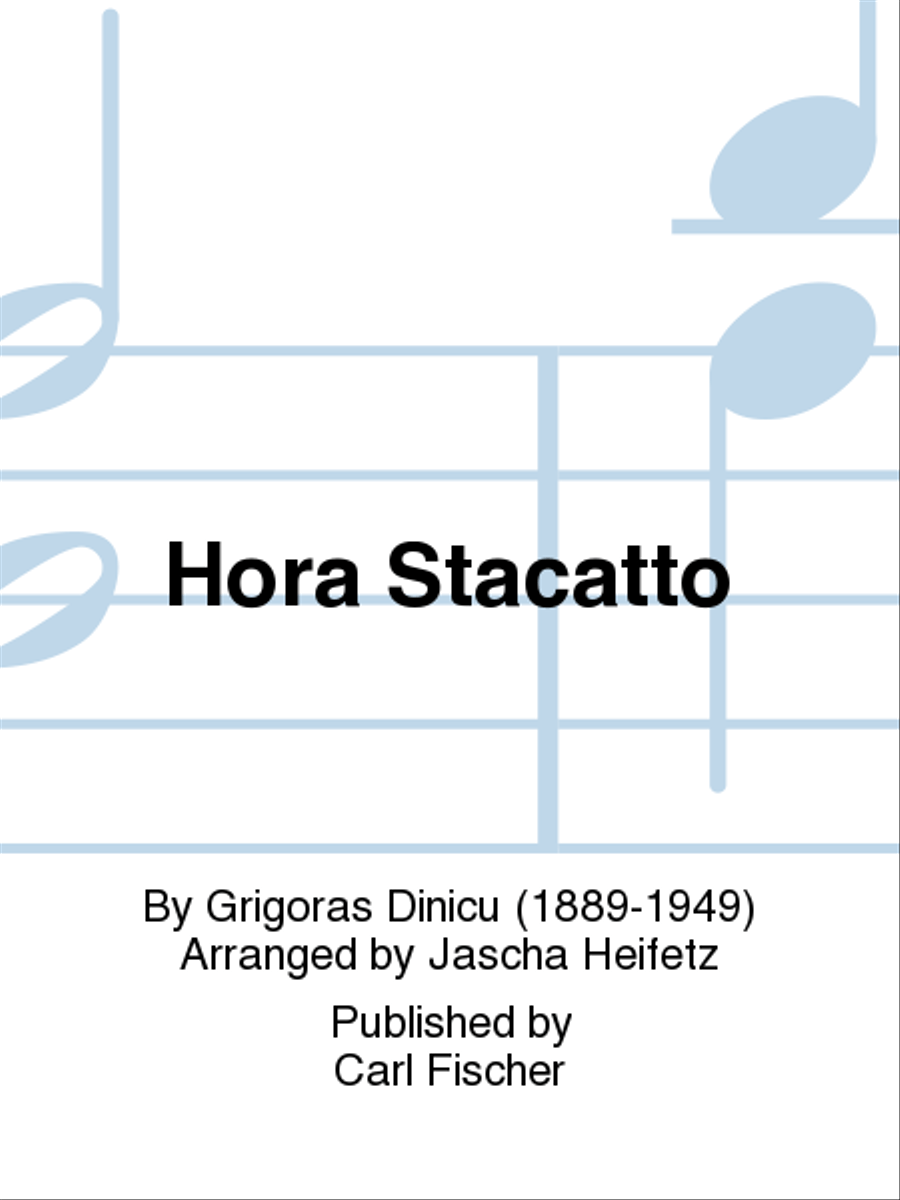 Book cover for Hora Staccato