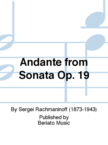 Andante from Sonata Op. 19