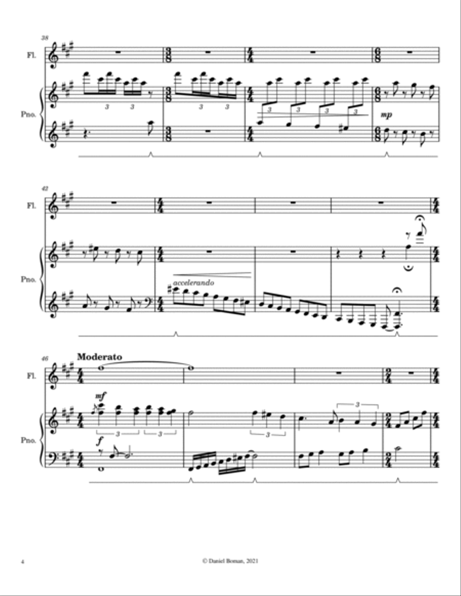 The Cave The Cave Woodwind Duet scores gallery preview page 4