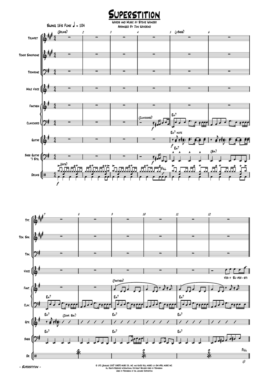 Superstition Jazz Ensemble scores gallery preview page 6