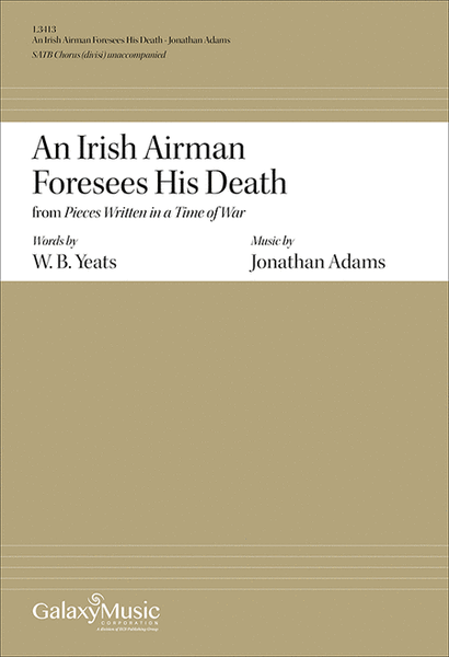 An Irish Airman Foresees His Death from Pieces Written in a Time of War image number null