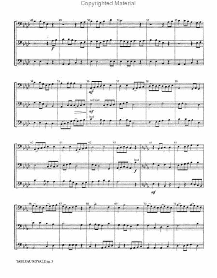 Tableau Royale Tableau Royale Small Ensemble scores gallery preview page 3