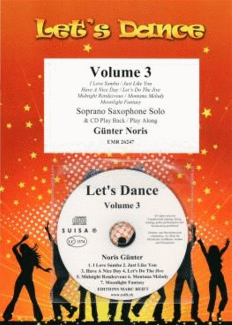 Let's Dance Volume 3 Soprano Saxophone scores gallery preview page 1