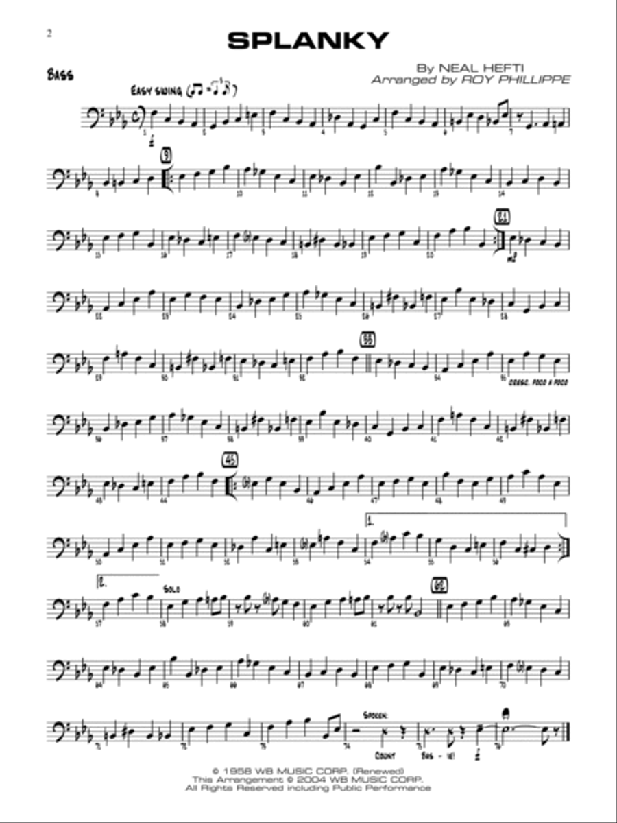 First Year Charts Collection for Jazz Ensemble Jazz Ensemble scores gallery preview page 3