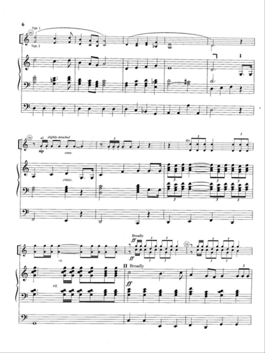 Processional Organ scores gallery preview page 6