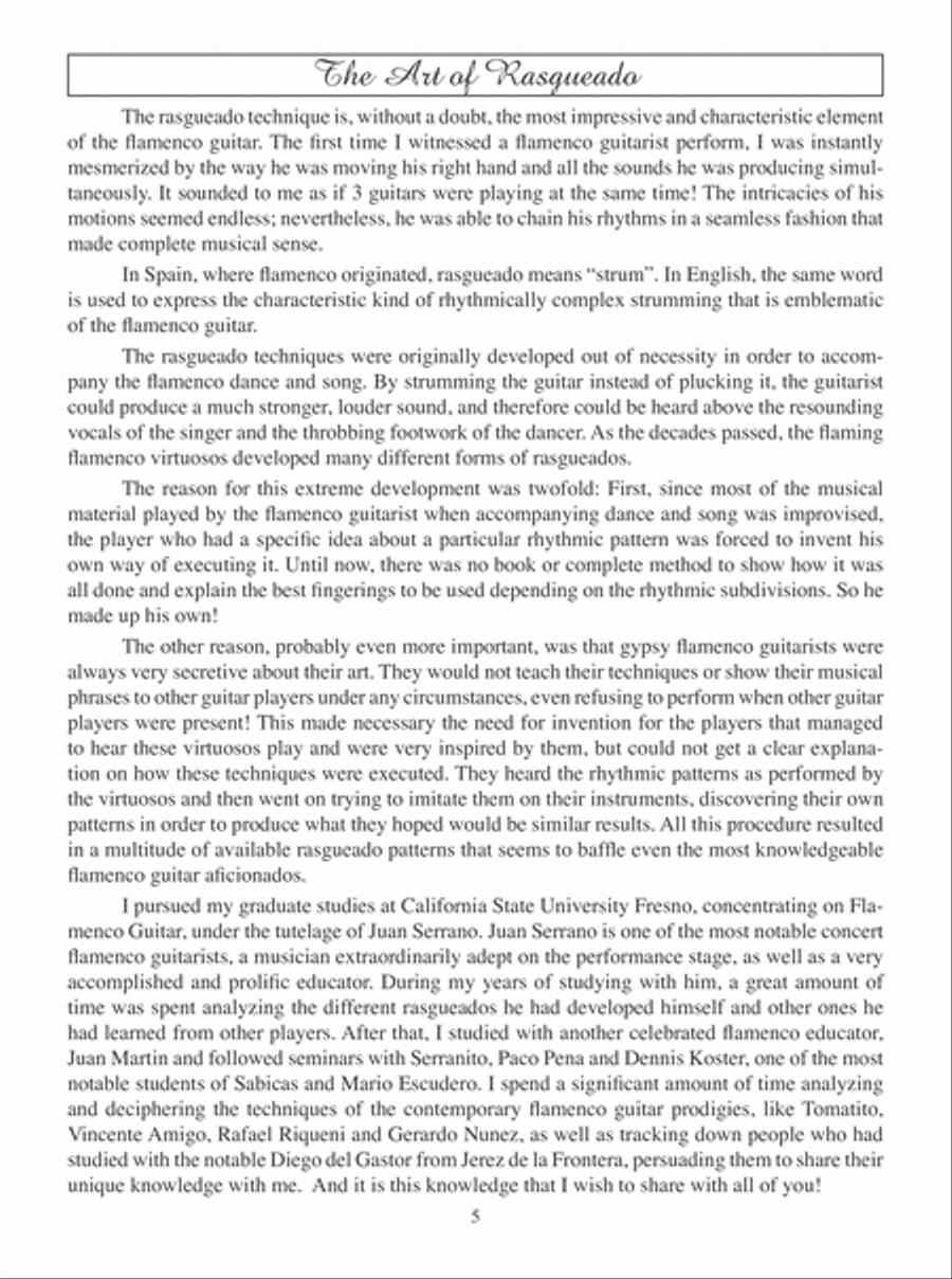 The Art of Rasgueado The Art of Rasgueado Acoustic Guitar scores gallery preview page 6