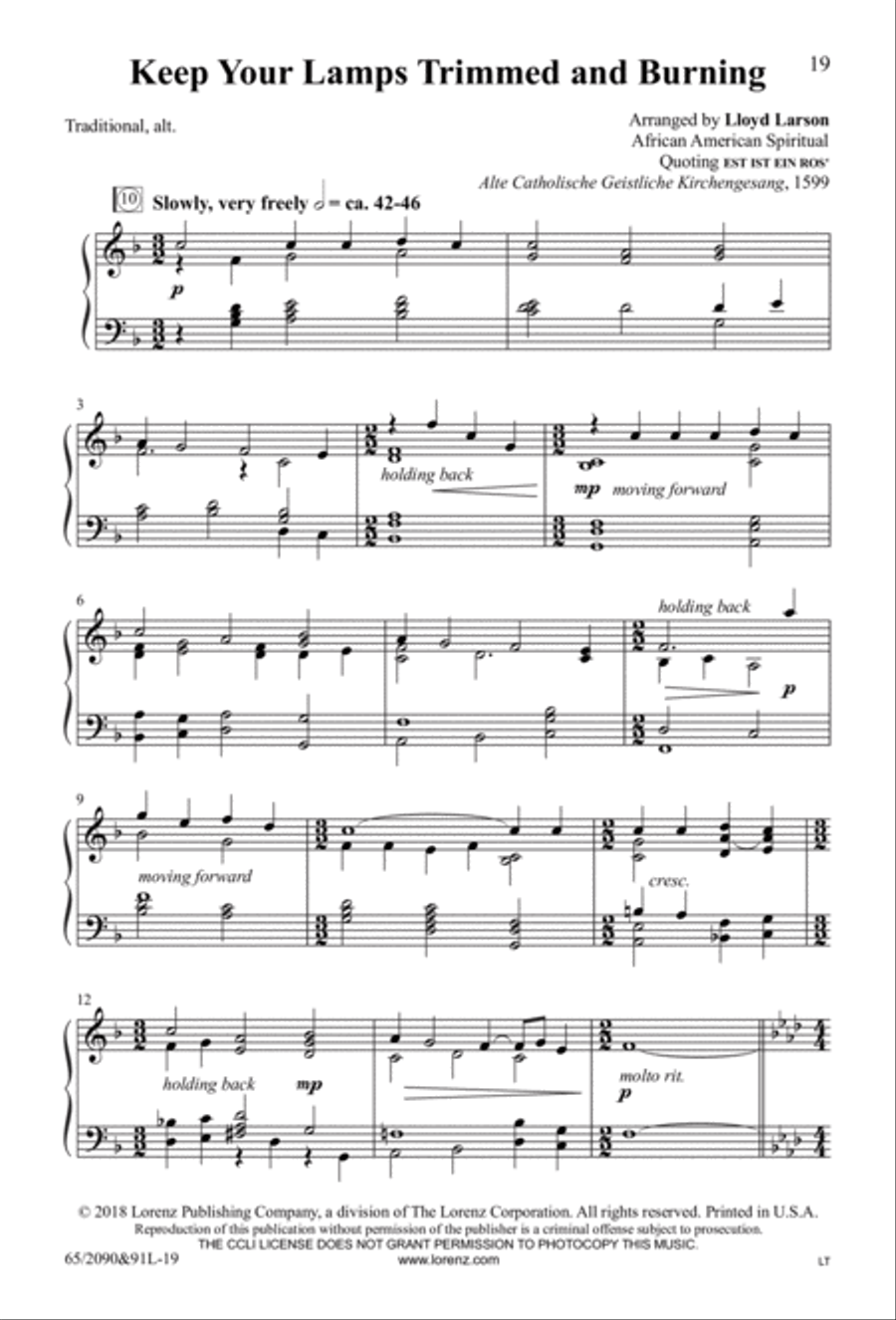 The Glory of Christmas - SATB with Performance CD 4-Part scores gallery preview page 10