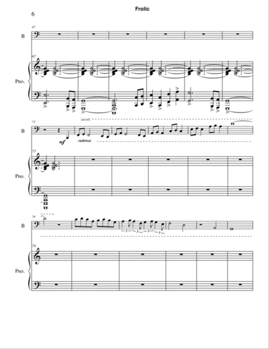 Frolic Frolic Bassoon scores gallery preview page 6