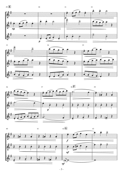 <Flute Trio> Entre Le Boeuf E L'âne