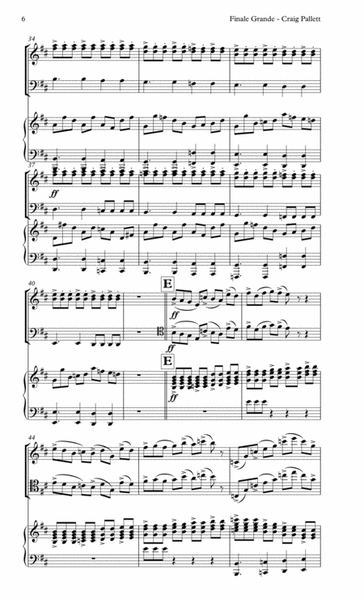 Finale Grande - For Piano Trio - Score & Parts image number null