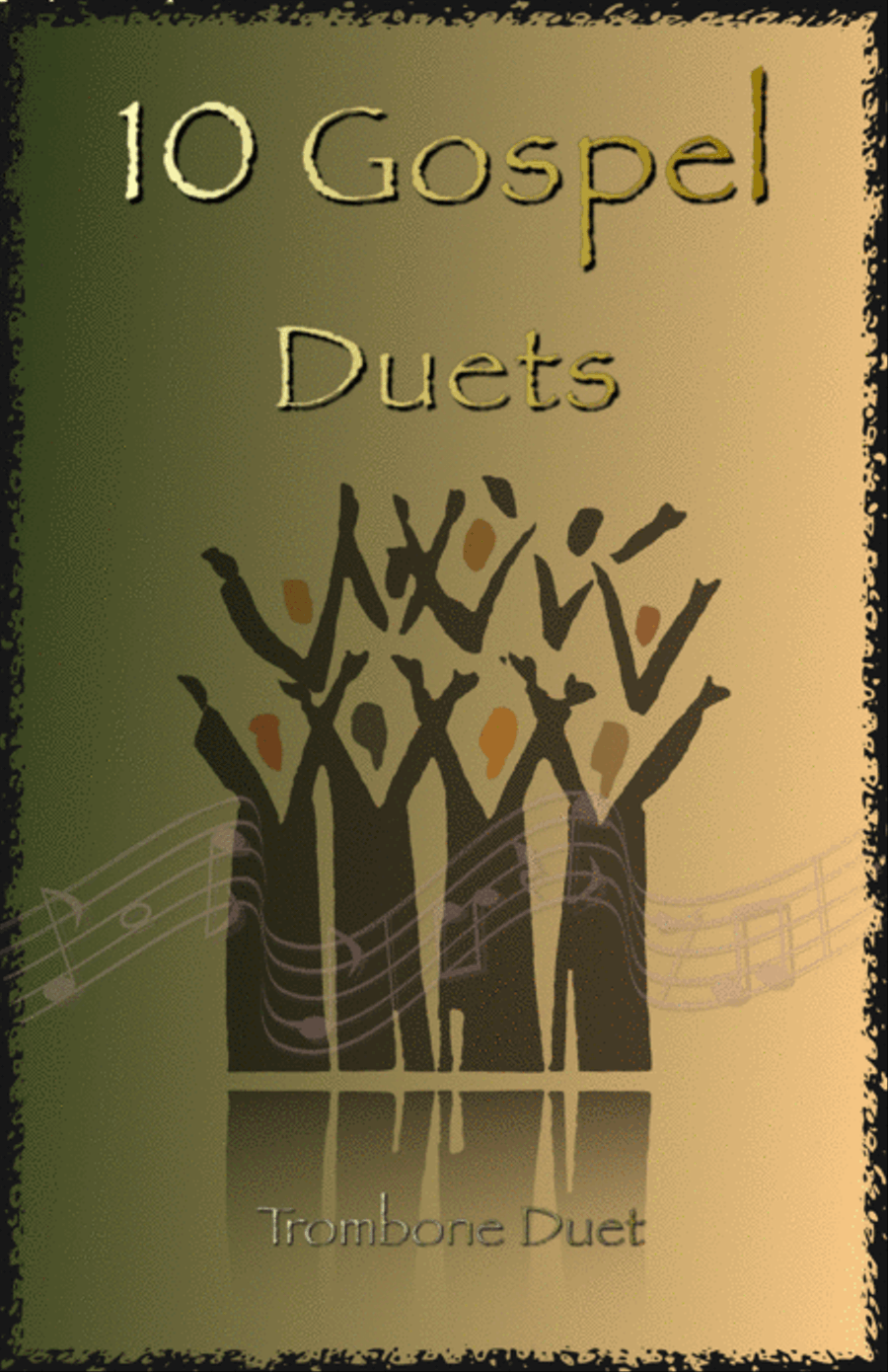 10 Gospel Duets for Trombone Trombone Duet scores gallery preview page 1