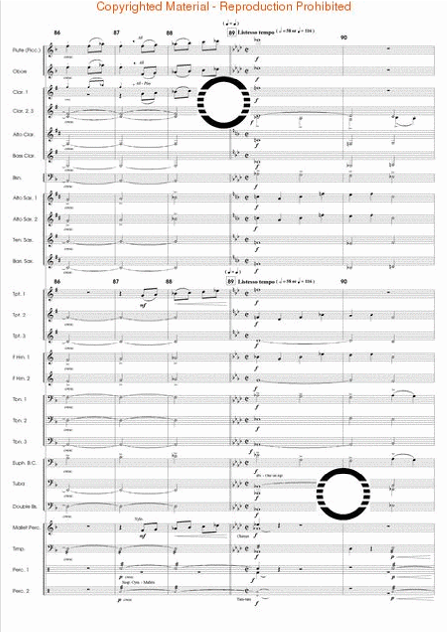 The Spirit Soars The Spirit Soars Concert Band scores gallery preview page 19