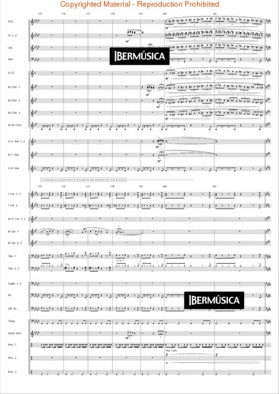 El Quijote Concert Band scores gallery preview page 23