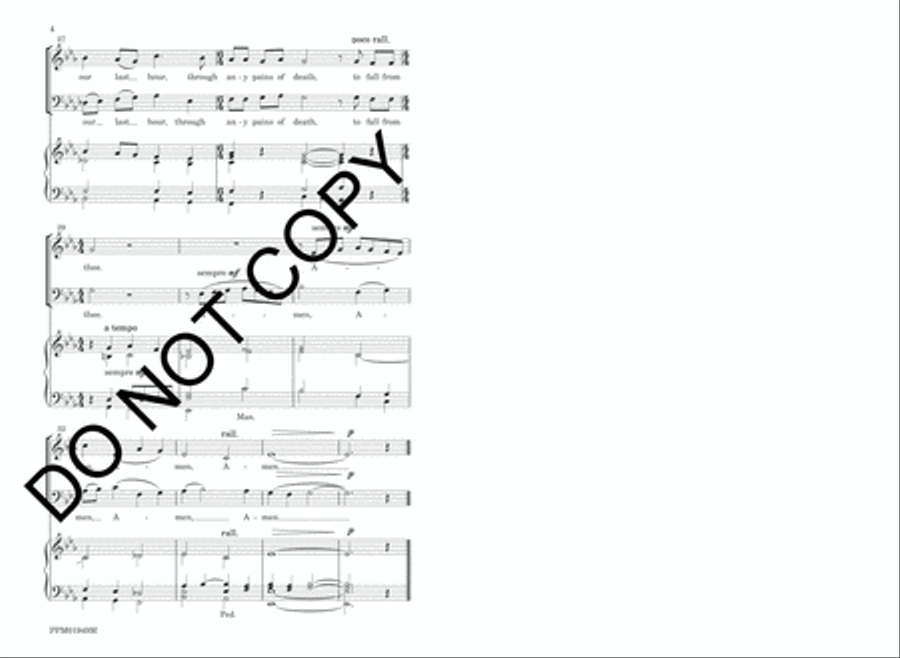 Thou Knowest, Lord Thou Knowest, Lord 2-Part scores gallery preview page 7