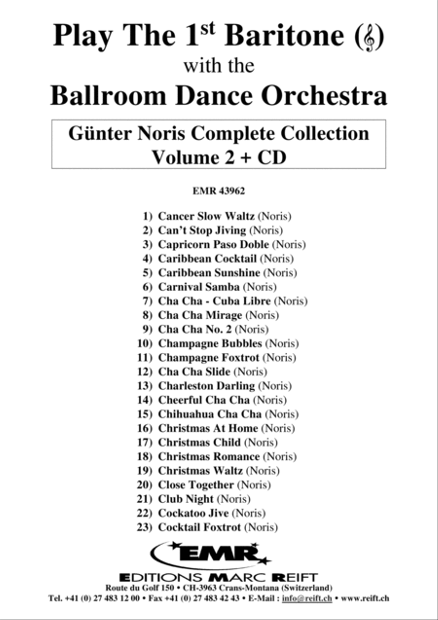 Play The 1st Baritone With The Ballroom Dance Orchestra Vol. 2 Piccolo scores gallery preview page 2