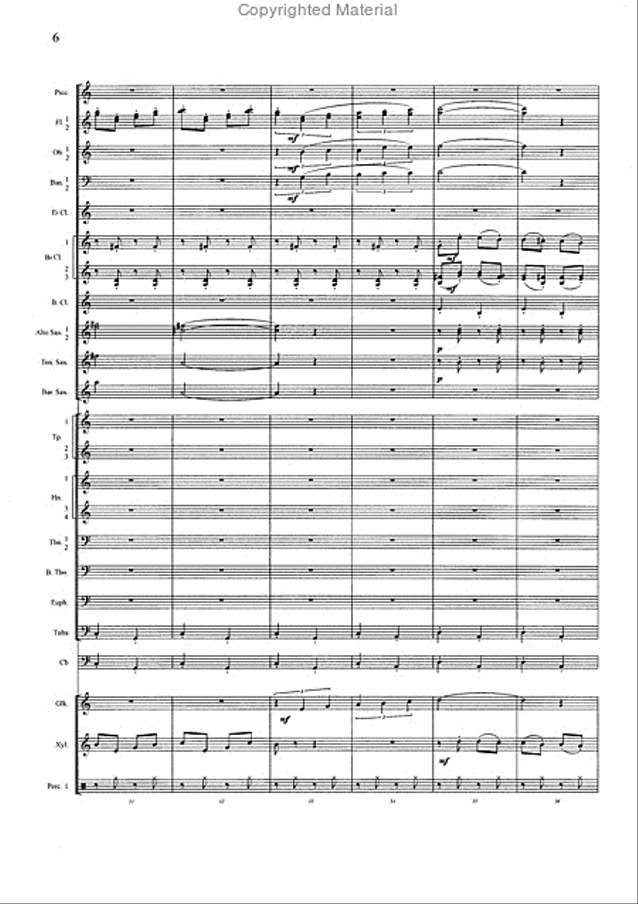 Yves Montand Yves Montand Concert Band scores gallery preview page 7
