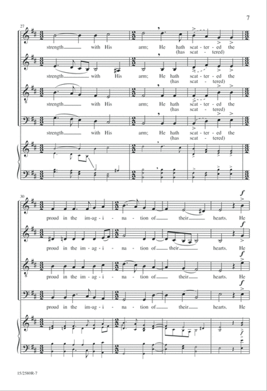 Magnificat from the 