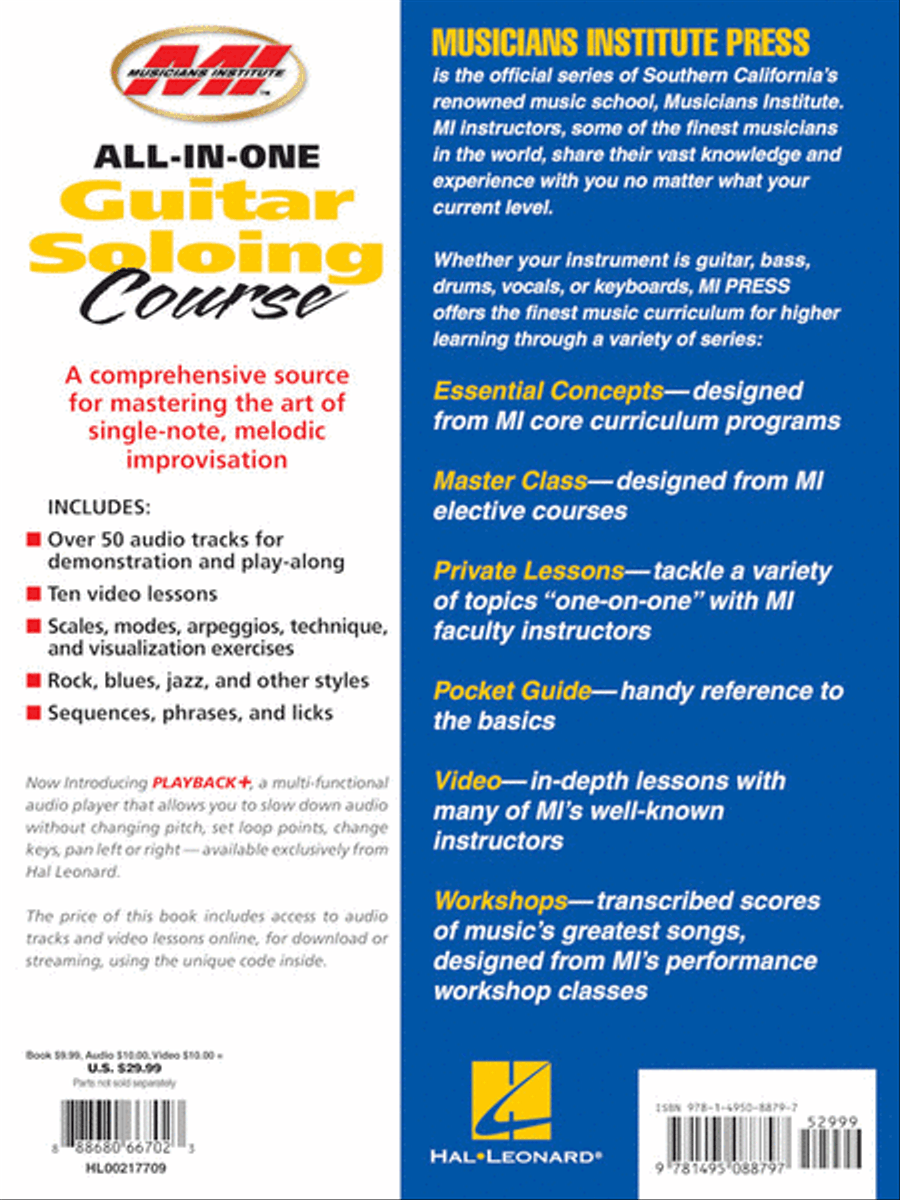 All-in-One Guitar Soloing Course Electric Guitar scores gallery preview page 7