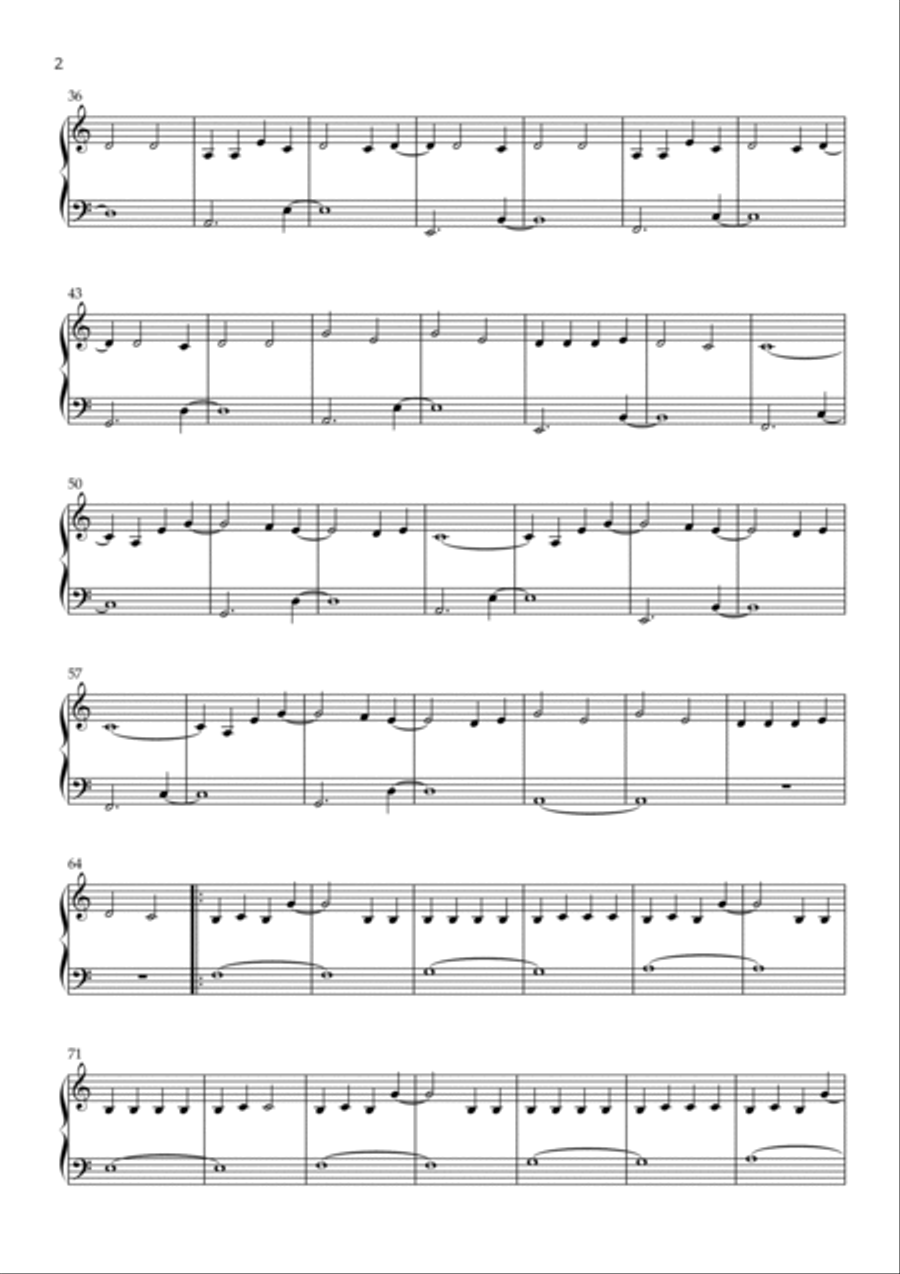 Stay Easy Piano scores gallery preview page 2