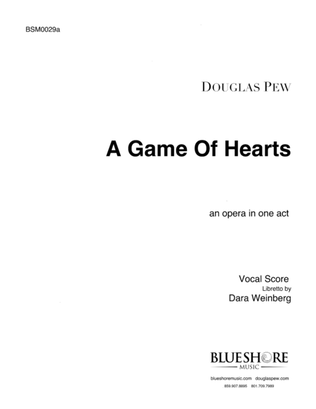 A Game of Hearts, Vocal Score