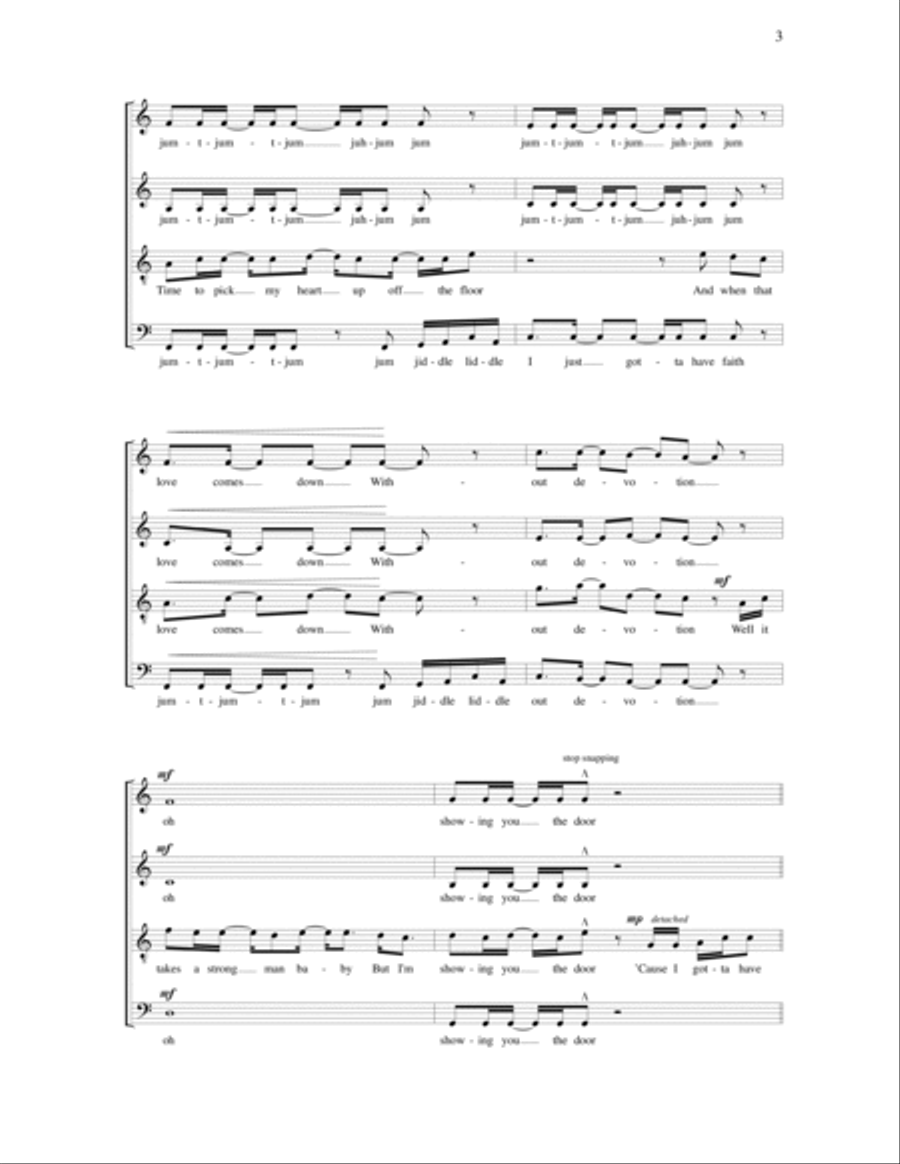 Faith 4-Part scores gallery preview page 3