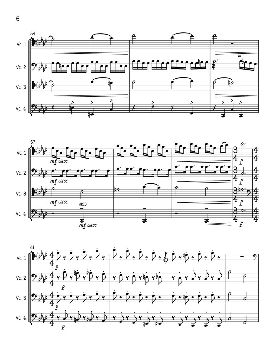 Paint It, Black Cello scores gallery preview page 6