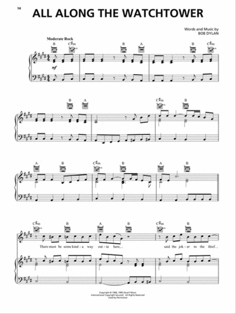 The Three Chord Songbook Piano, Vocal, Guitar scores gallery preview page 6