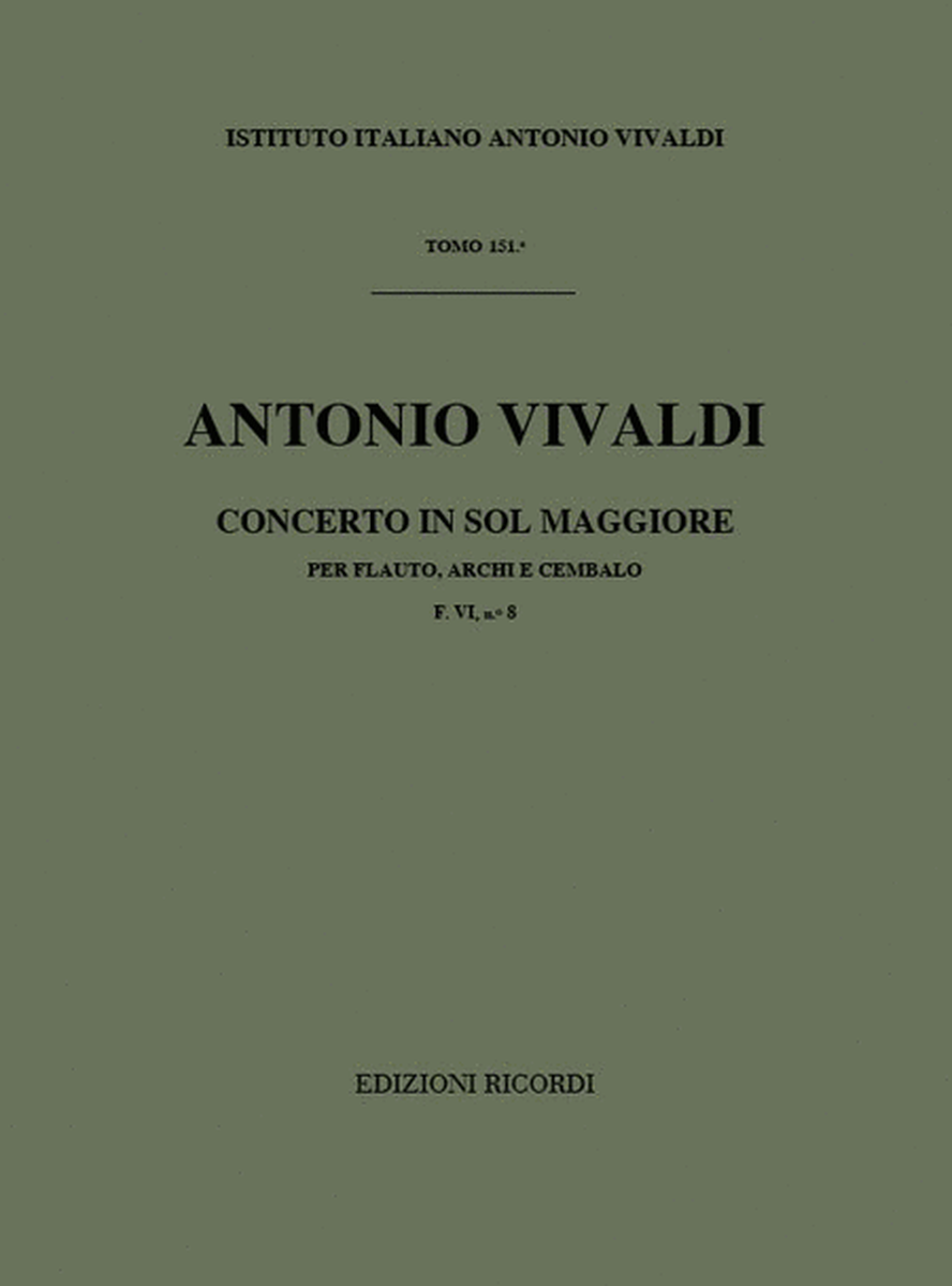 Concerto in Sol Maggiore (G Major)