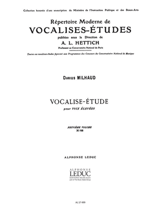 Book cover for Vocalise-Etude Op. 105