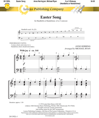 Book cover for Easter Song