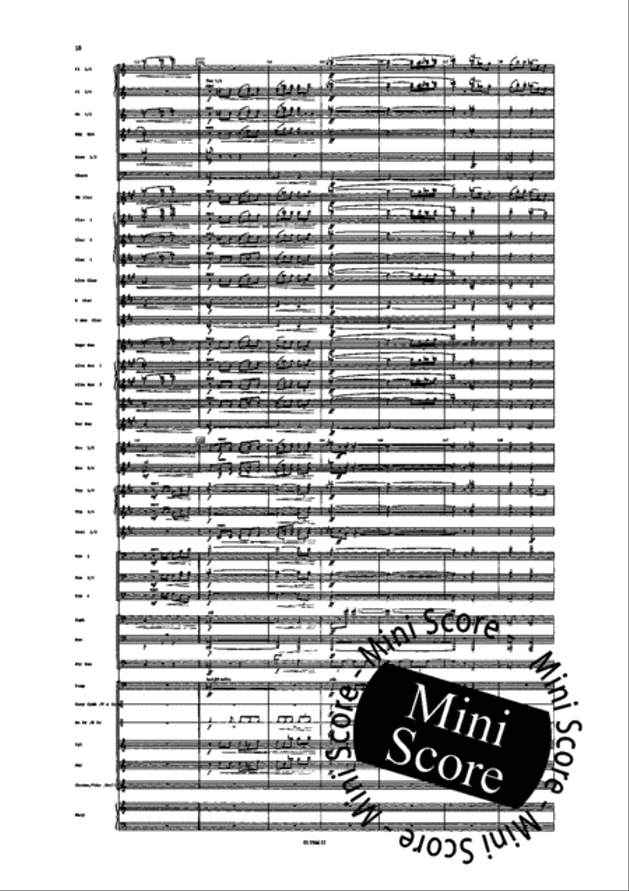 Fifth Symphony Concert Band scores gallery preview page 21