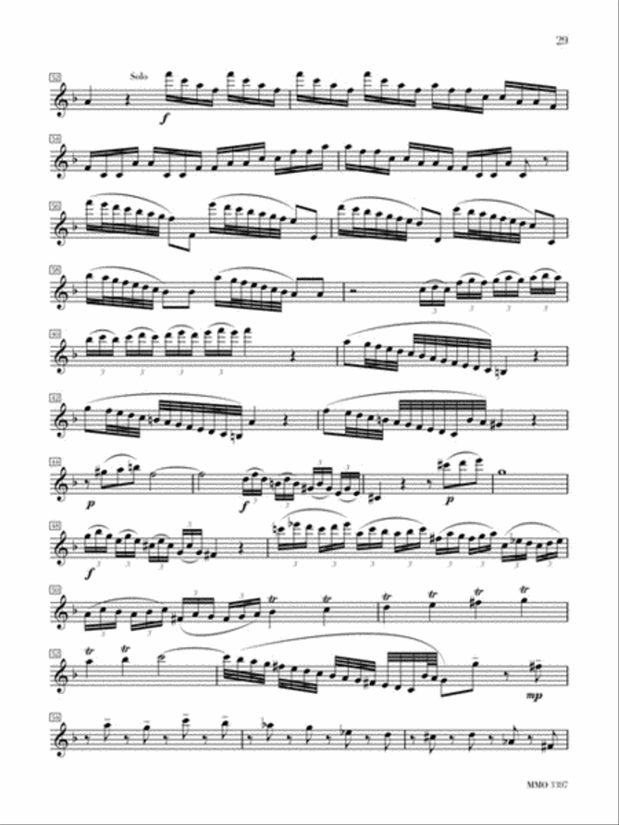 Vivaldi: The Four Seasons for Flute Flute Solo scores gallery preview page 5