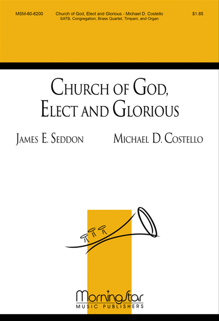 Church of God, Elect and Glorious 4-Part scores gallery preview page 1