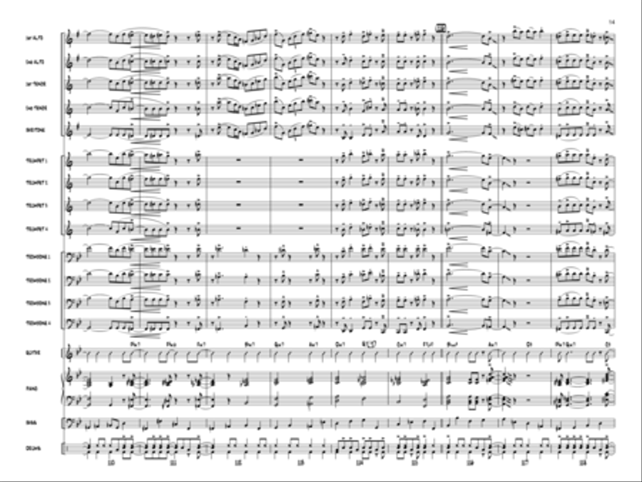 Twice As Cool Jazz Ensemble scores gallery preview page 14