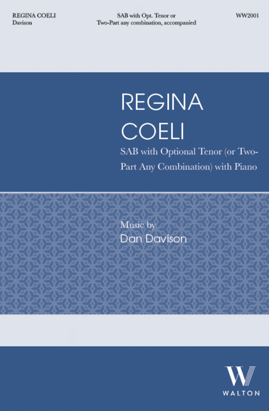 Regina Coeli (SAB with Opt. T)