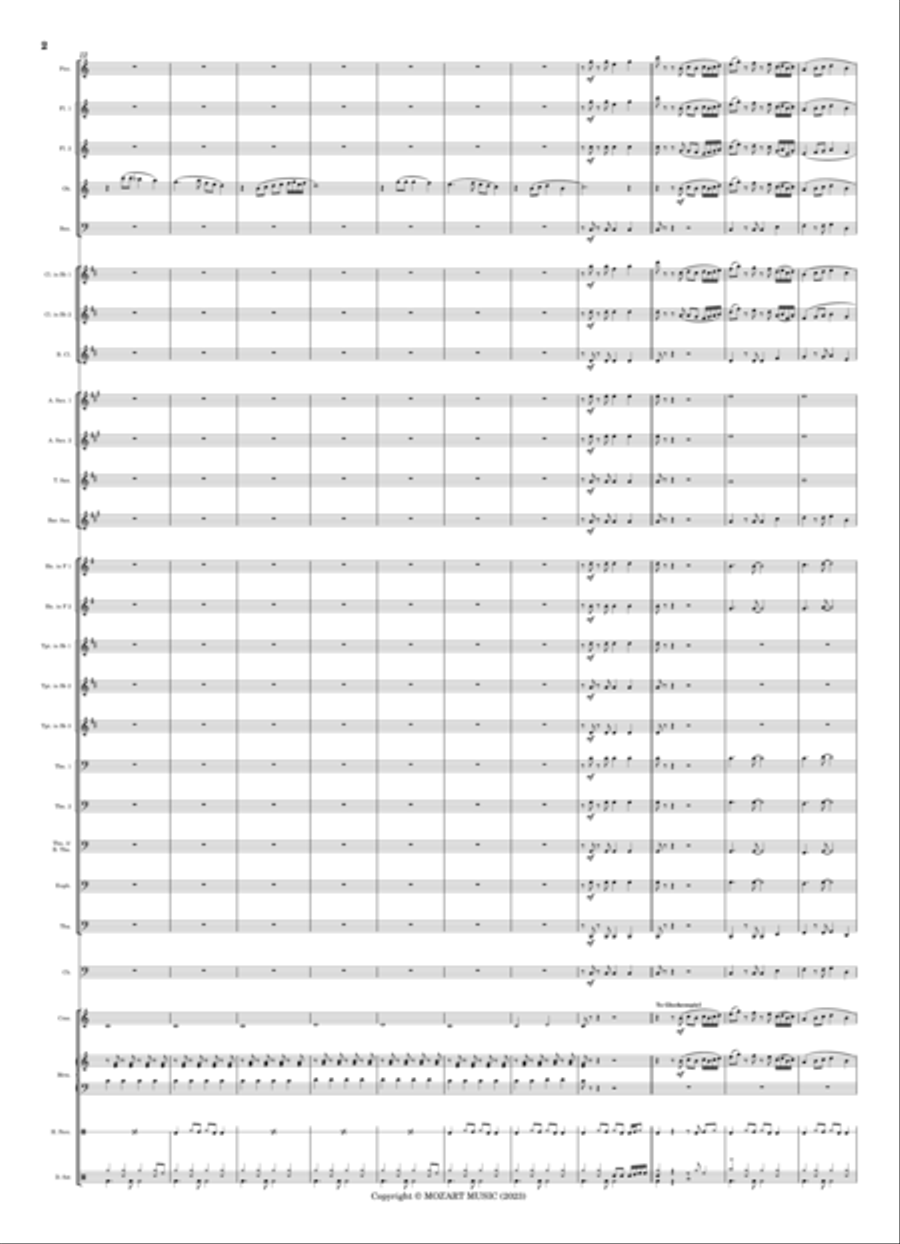 Tari Tualang Tiga Concert Band scores gallery preview page 4