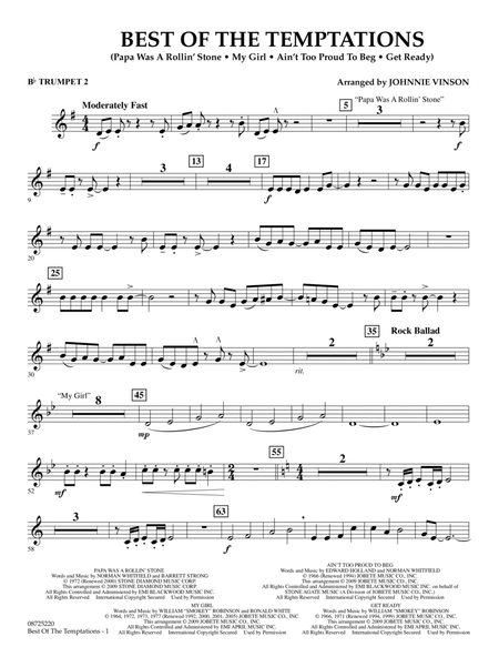 Best of The Temptations - Bb Trumpet 2