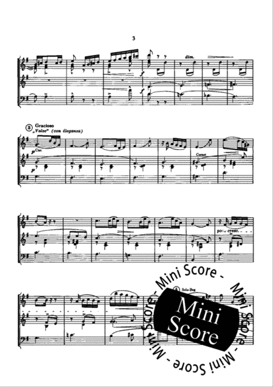 Trois Pieces Breves Trois Pieces Breves Concert Band scores gallery preview page 10