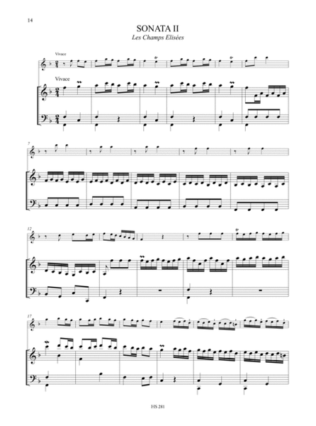 6 Sonatas Op. 25 for Harpsichord and Violin (Paris 1742)