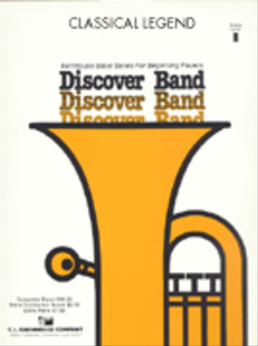 Classical Legend Concert Band scores gallery preview page 1