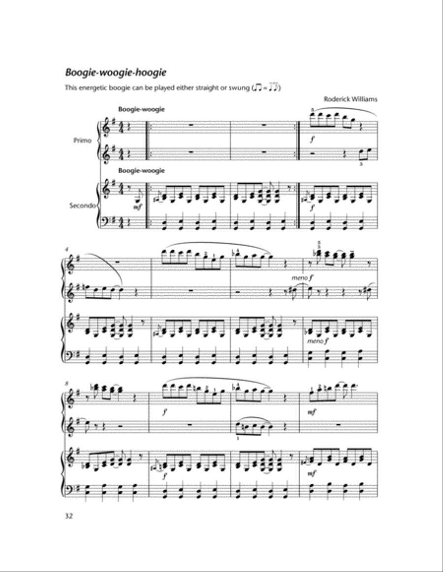 Piano Time Jazz Duets Book 2 Piano Method scores gallery preview page 4